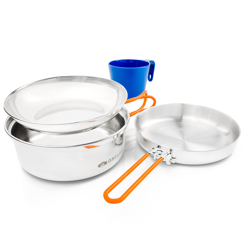 GSI | Glacier Stainless 1 Person Mess Kit