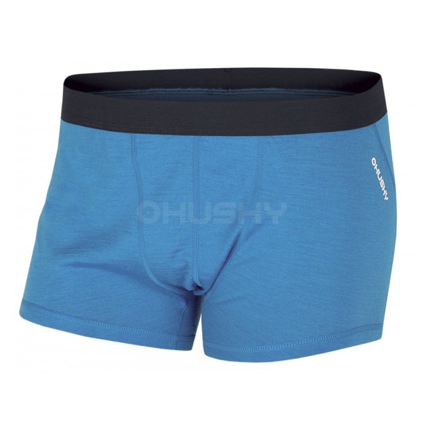 Husky | Merino 100 M Boxerky - Farba: Čierna, Veľkosť: S