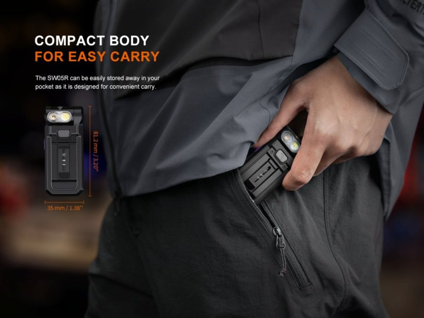 Fenix | SW05R-UV - Farba: Čierna