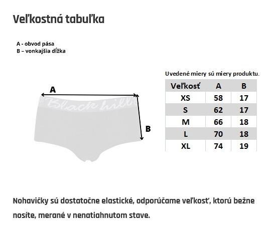 Black Hill | Gina - Farba: Čierna, Veľkosť: M