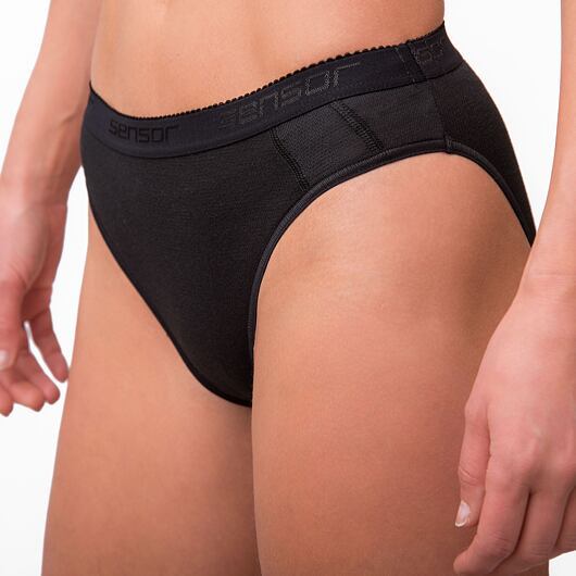 Sensor | Double Face Briefs W - Farba: Čierna, Veľkosť: M
