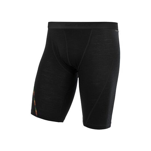Sensor | Merino Air Boxers Long - Farba: Black, Veľkosť: M