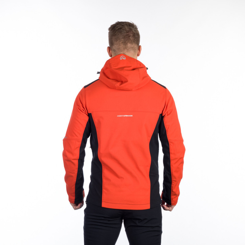 Northfinder | Morris - Farba: Red Black, Veľkosť: M