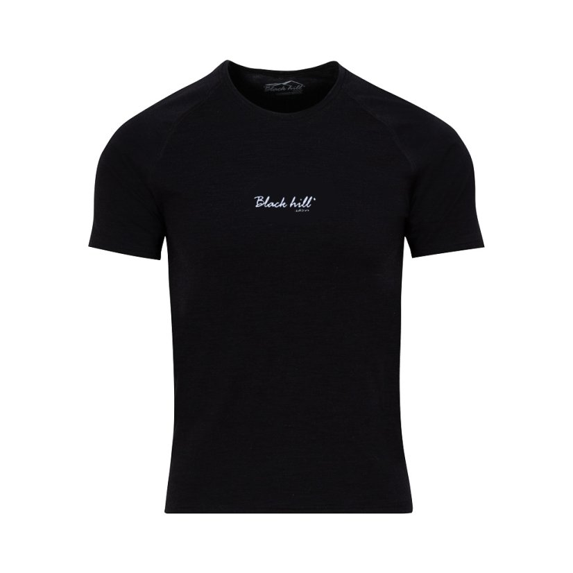 Black Hill | Pánske Merino Hodvábne Tričko KR S180 - Farba: Žltá, Veľkosť: M