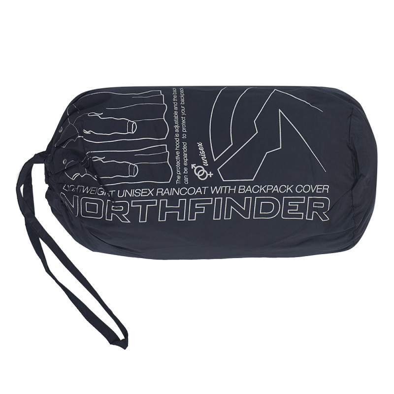 Northfinder | Pončo 2L Northkit - Farba: Dark Blue, Veľkosť: M
