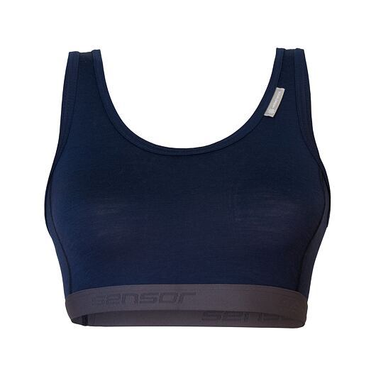Sensor | Merino Active Bra - Farba: Čierna, Veľkosť: M