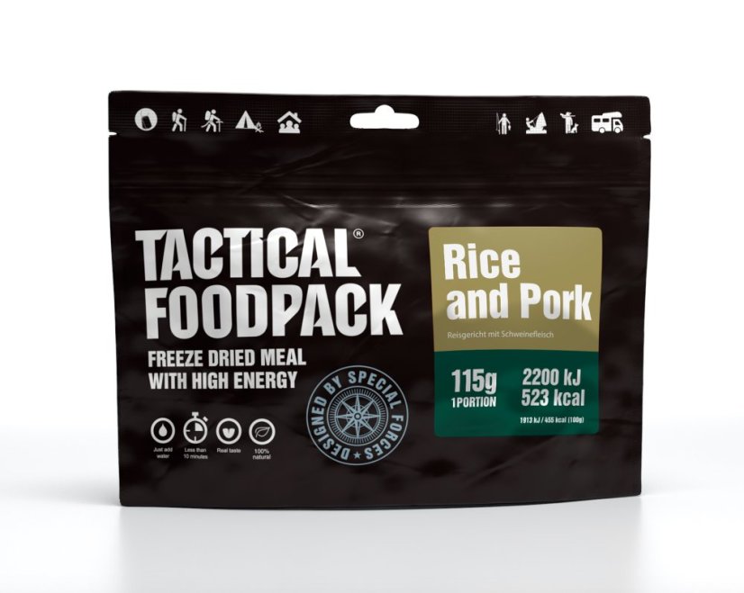 Tactical Foodpack | Ryža s Bravčovým Mäsom