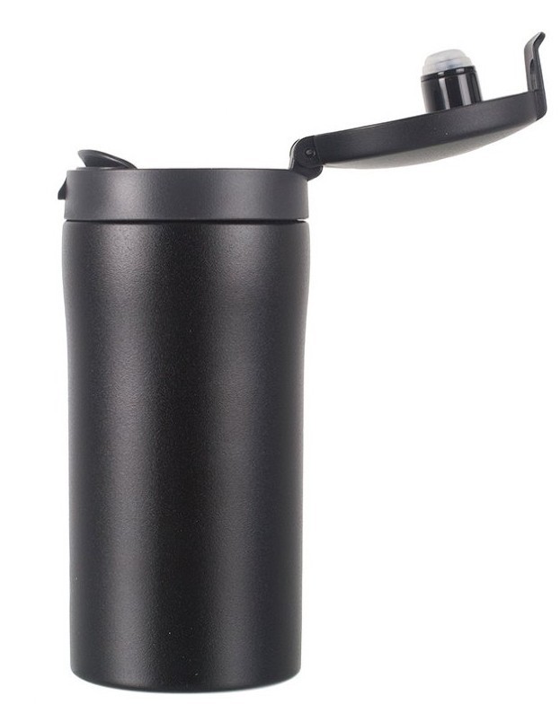 Lifeventure | Flip-Top Thermal Mug - Farba: Purple