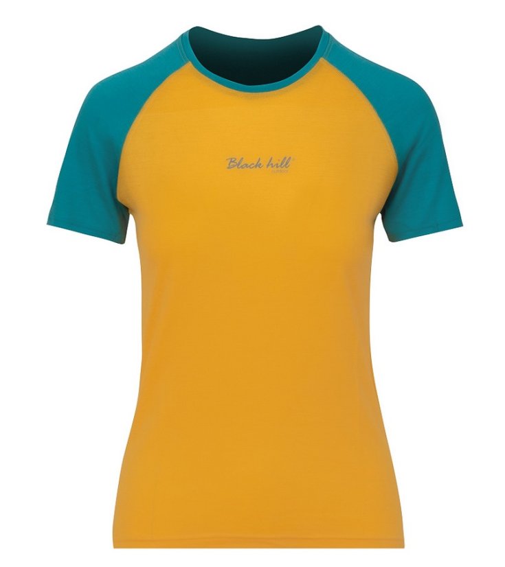 Black Hill |  KR UVprotection140 Lady - Farba: Žltá / Smaragd, Veľkosť: M