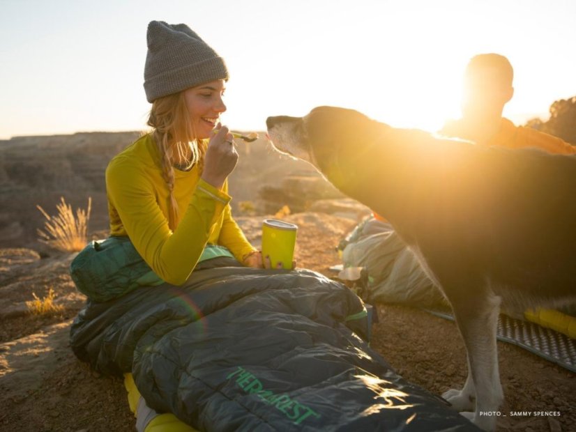 Therm-a-rest | Saros 0 - Strana zipsu: Ľavá, Farba spacáku: Stargazer, Výška postavy: Regular