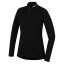 Husky | Merino 100 L Tričko Zip LS - Farba: Čierna, Veľkosť: XL