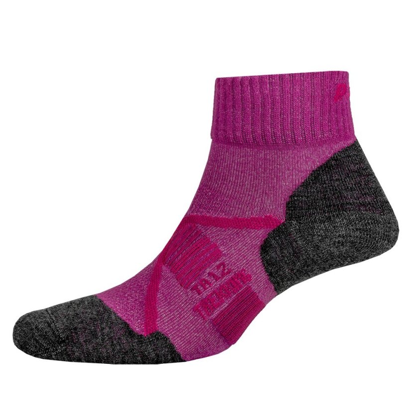 PAC | TR 1.2 Merino Short Cool - Farba: Anthracite, Veľkosť: EU 35 - 37