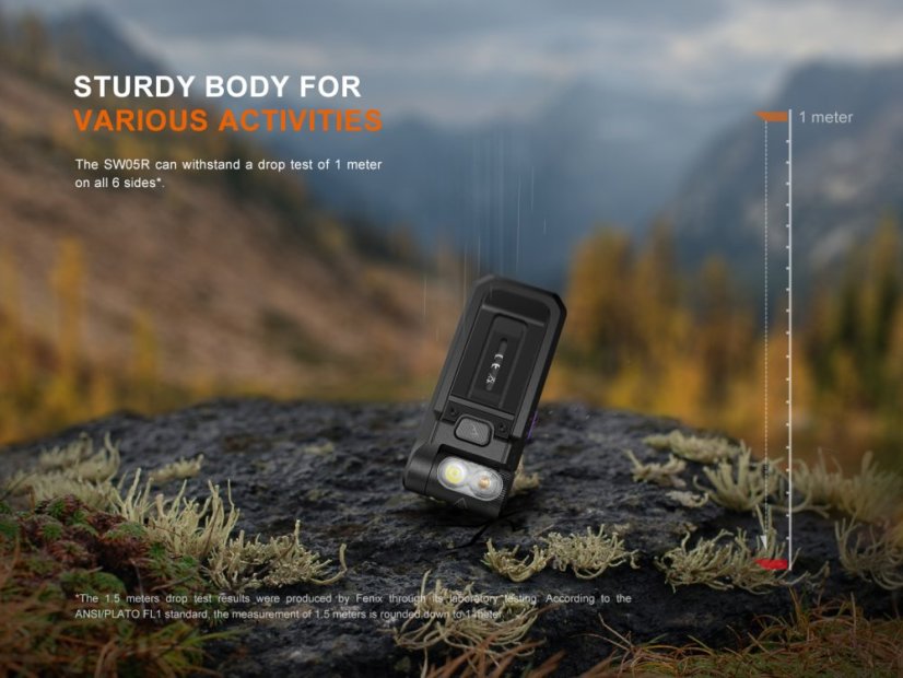 Fenix | SW05R-UV - Farba: Čierna