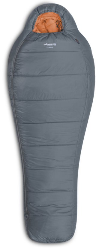 Pinguin | Topas CCS - Strana zipsu: Ľavá, Farba spacáku: Šedá, Výška postavy: 185 cm