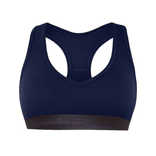 Sensor | Merino DF Bra - Farba: Čierna, Veľkosť: M