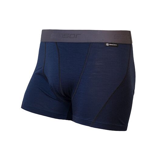 Sensor | Merino Active Boxers - Farba: Čierna, Veľkosť: M