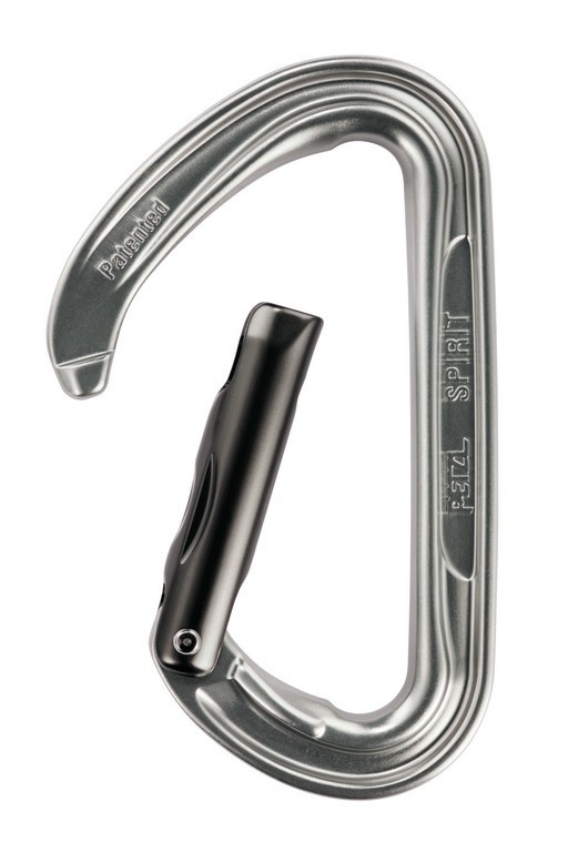 Petzl | Spirit - Farba: Šedá, Variant: s rovnou západkou