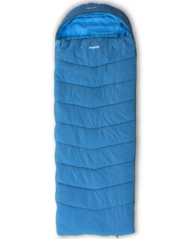 Pinguin | Blizzard PFM - Strana zipsu: Ľavá, Farba spacáku: Modrá, Výška postavy: 190 cm