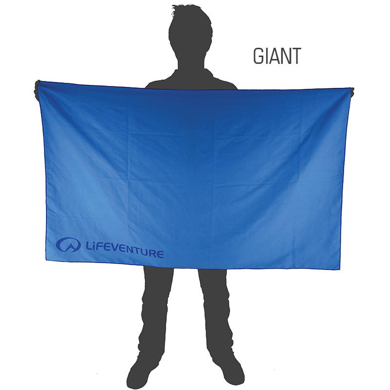 Lifeventure | MicroFibre Comfort Trek Towel Blue Giant
