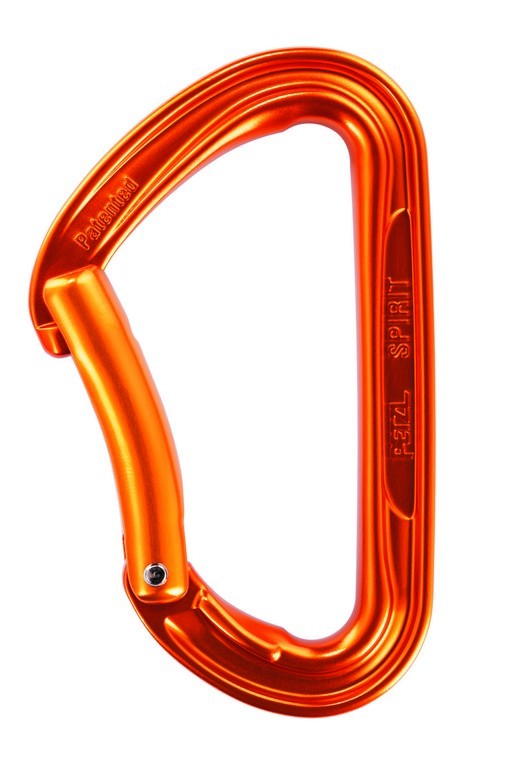 Petzl | Spirit - Farba: Šedá, Variant: s rovnou západkou