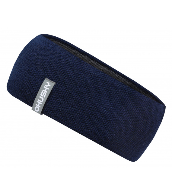 Husky | Merband 1 - Veľkosť: L / XL, Materiál: Merino Wool, Vzor: Čierna