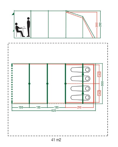 Coleman | Meadowood 4 Long BlackOut
