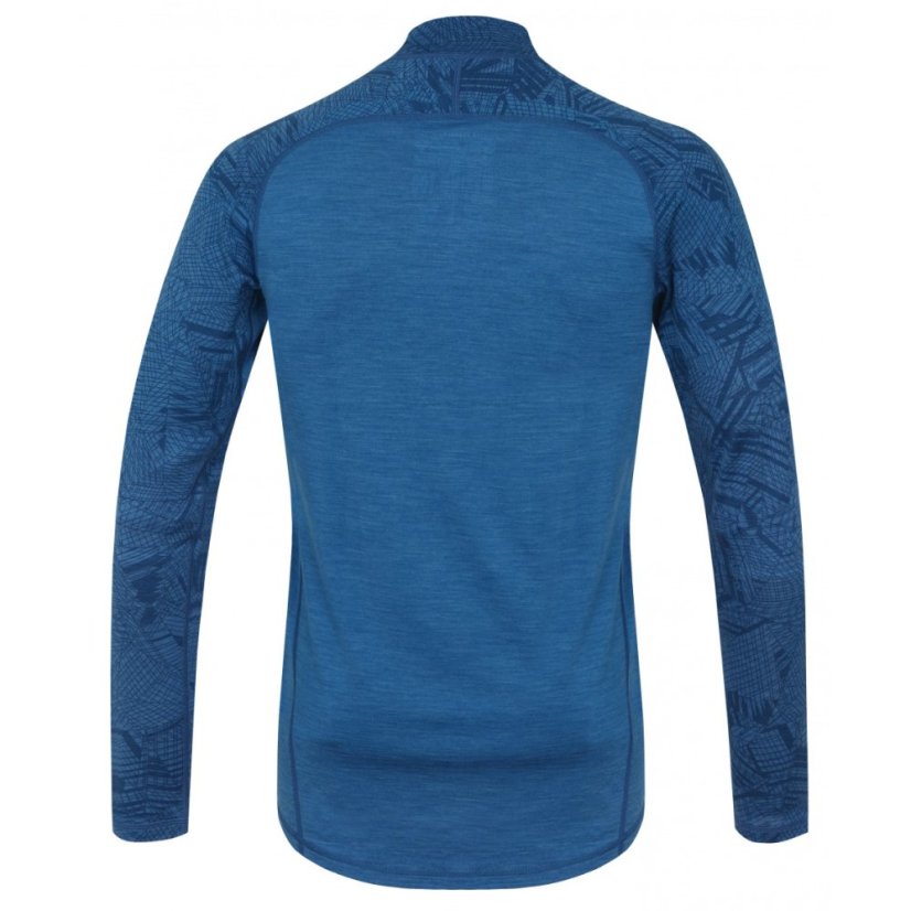 Husky | Merino 100 M Tričko Zip LS 2021 - Farba: Čierna, Veľkosť: M