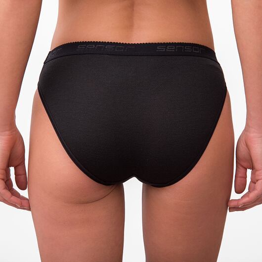 Sensor | Double Face Briefs W - Farba: Čierna, Veľkosť: M