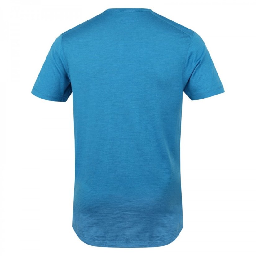 Husky | Merino 100 M Tričko SS - Farba: Modrá, Veľkosť: S