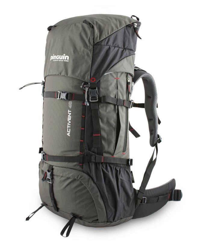 Pinguin | Activent 48 - Farba: Black, Veľkosť: 48 L