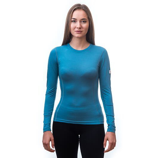 Sensor | Merino Active T-shirt LS W - Farba: Modrá, Veľkosť: M