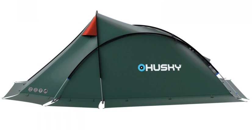 Husky | Flame 2 - Farba: Zelená