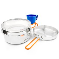 GSI | Glacier Stainless 1 Person Mess Kit