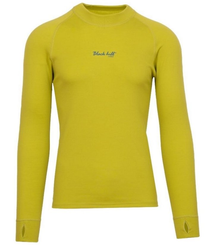 Black Hill | Merino Men T-Shirt DR WP260 - Farba: Žltá, Veľkosť: M