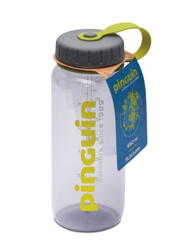 Pinguin | Tritan Bottle Slim 0,65L - Farba: Oranžová