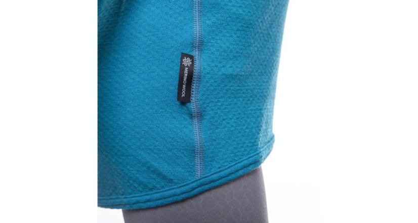 Sensor | Merino DF Territory LS Kids - Farba: Lilla, Veľkosť: 90