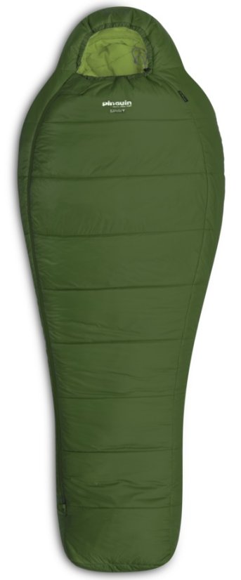 Pinguin | Spirit CCS - Strana zipsu: Ľavá, Farba spacáku: Modrá, Výška postavy: 185 cm