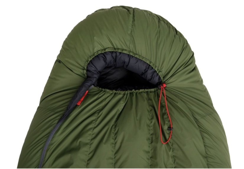 Warmpeace | Horizont 1400 - Strana zipsu: Ľavá, Farba spacáku: Riffle Green, Výška postavy: 170 cm