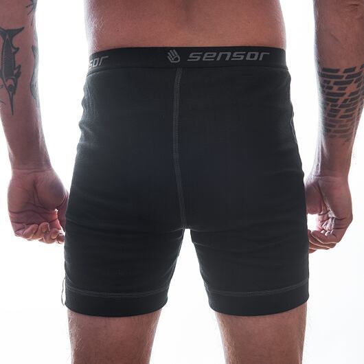 Sensor | Double Face Boxers 3-pack - Farba: Modrá / Čierna / Sivá, Veľkosť: M