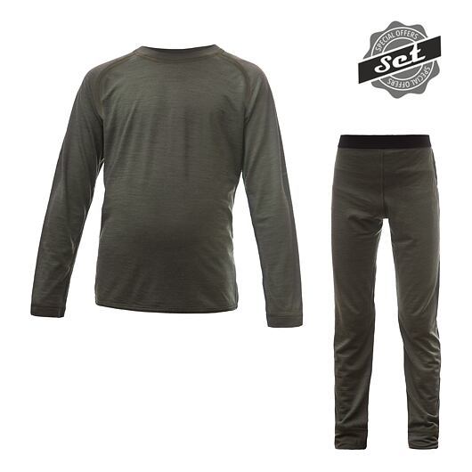 Sensor | Merino Air Set - Farba: Olive Green 1, Veľkosť: 90