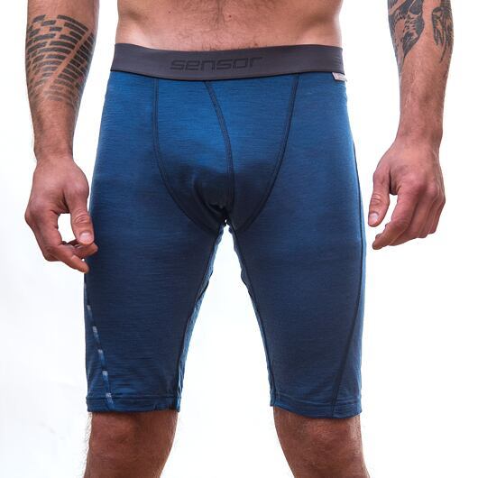 Sensor | Merino Air Boxers Long - Farba: Black, Veľkosť: M