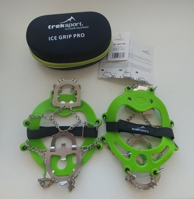 Treksport | Ice Grip Pro - Farba: Black