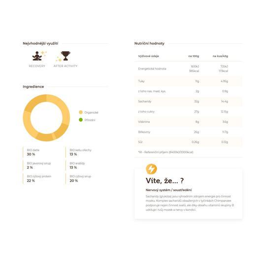 Chimpanzee | Protein Bar - Balenie: Berries