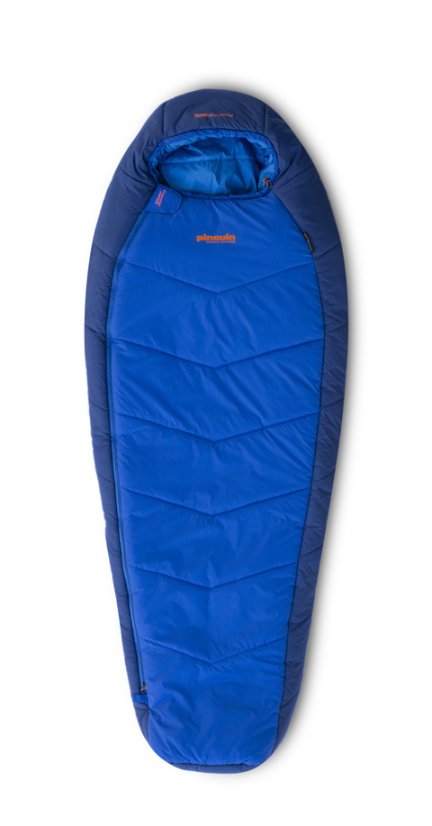 Pinguin | Comfort Junior PFM - Strana zipsu: Ľavá, Farba spacáku: Blue, Výška postavy: 150 cm