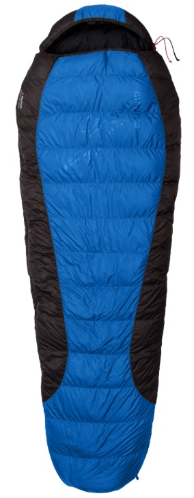 Warmpeace | Viking 600 - Strana zipsu: Ľavá, Farba spacáku: Shadow blue, Výška postavy: 180 cm