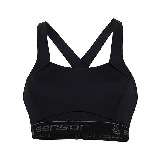Sensor | Stella Compress Bra - Farba: Čierna, Veľkosť: M