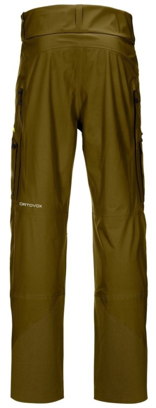 Ortovox | 3L Deep Shell Pants M - Farba: Green Moss, Veľkosť: M