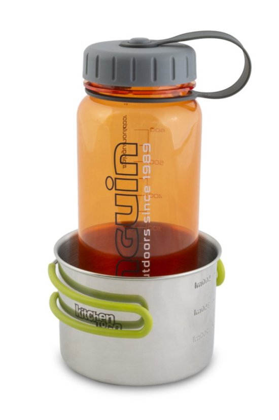 Pinguin | Tritan Bottle Slim 0,65L - Farba: Oranžová