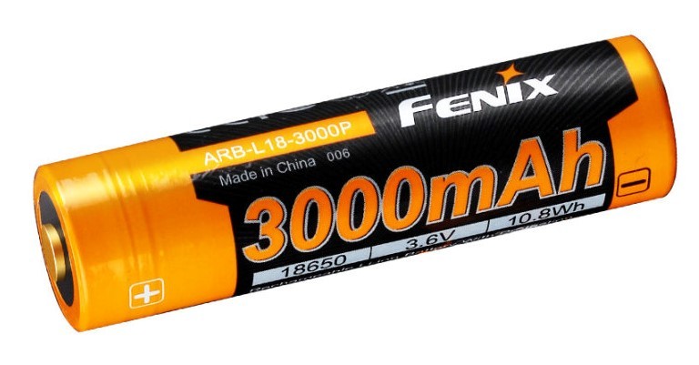 Fenix | Akumulátor 18650 High Current - Kapacita: 3000 mAh