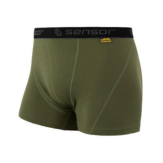Sensor | Merino DF Boxers - Farba: Čierna, Veľkosť: M